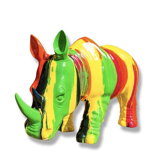 Statue rhinocéros XXL